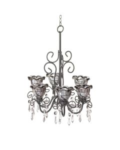 MIDNIGHT BLOOMS CHANDELIER